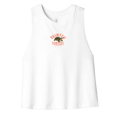 Painted Turtles - Women's Racerback Cropped Tank Thumbnail