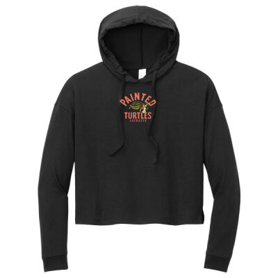 Painted Turtles - Women's Perfect Tri ® Midi Long Sleeve Hoodie Thumbnail